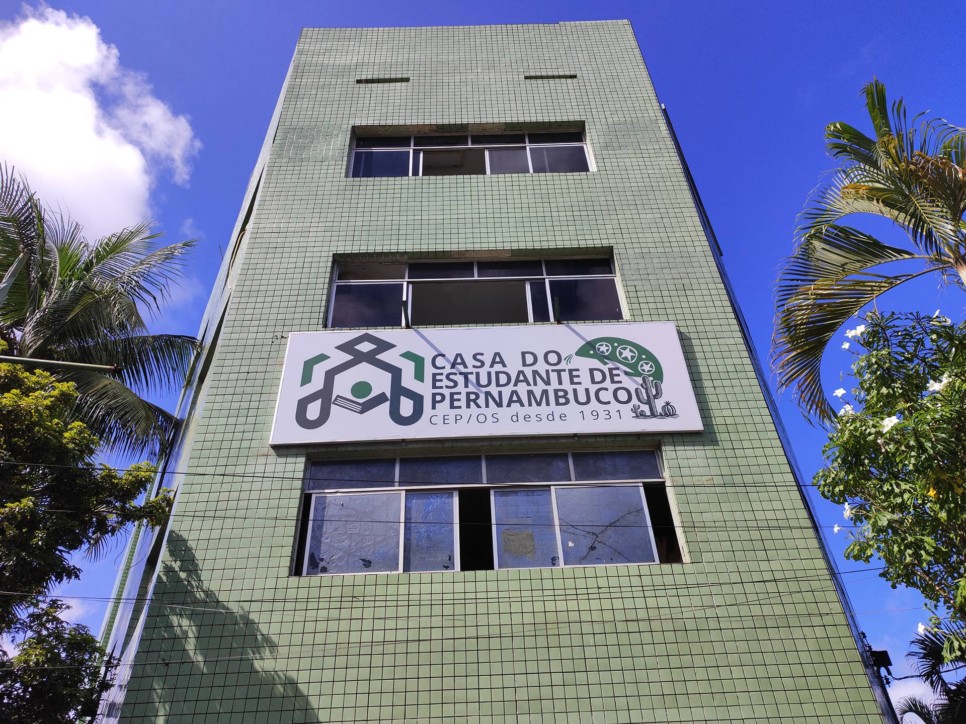 Fachada - Casa do Estudante de Pernambuco